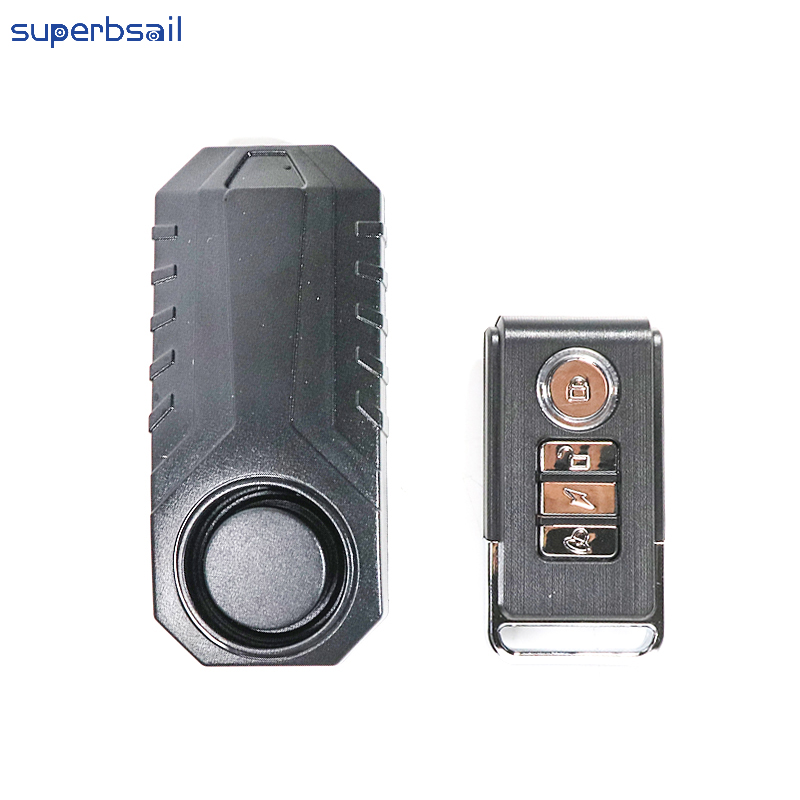 Alarm with Remote for Bicycle Accessories Replacement Cycle Accessories Bike Alarm Bicycle Anti-theft-T-41B1 2