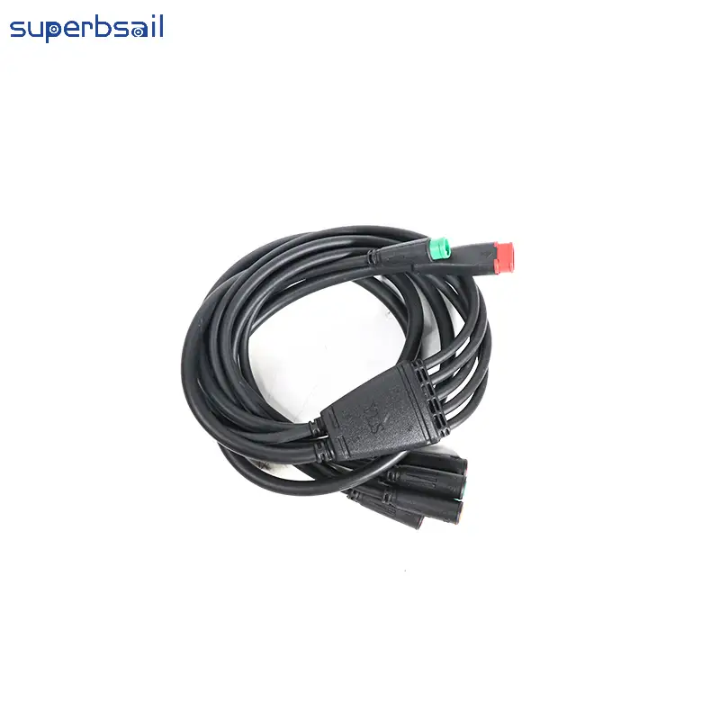 Cable principal impermeable con función de señal de giro para bicicleta eléctrica V8, accesorio para bicicleta, kit de bicicleta eléctrica OXV8-10B1 1