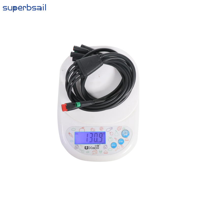 Cable principal impermeable con función de señal de giro para bicicleta eléctrica V8, accesorio para bicicleta, kit de bicicleta eléctrica OXV8-10B1 5