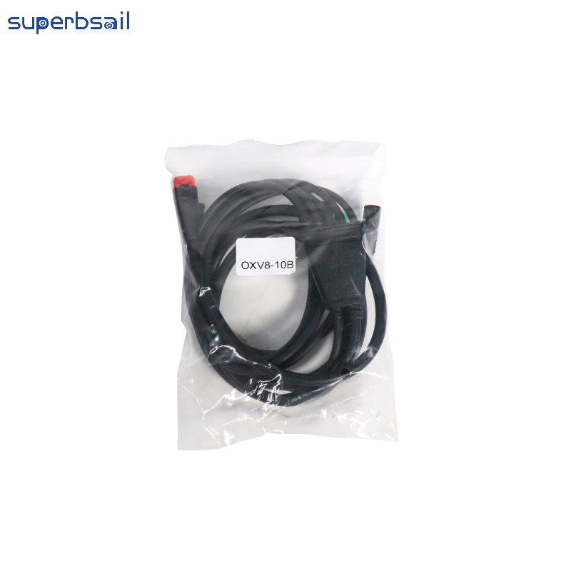 Cable principal impermeable con función de señal de giro para bicicleta eléctrica V8, accesorio para bicicleta, kit de bicicleta eléctrica OXV8-10B1 6