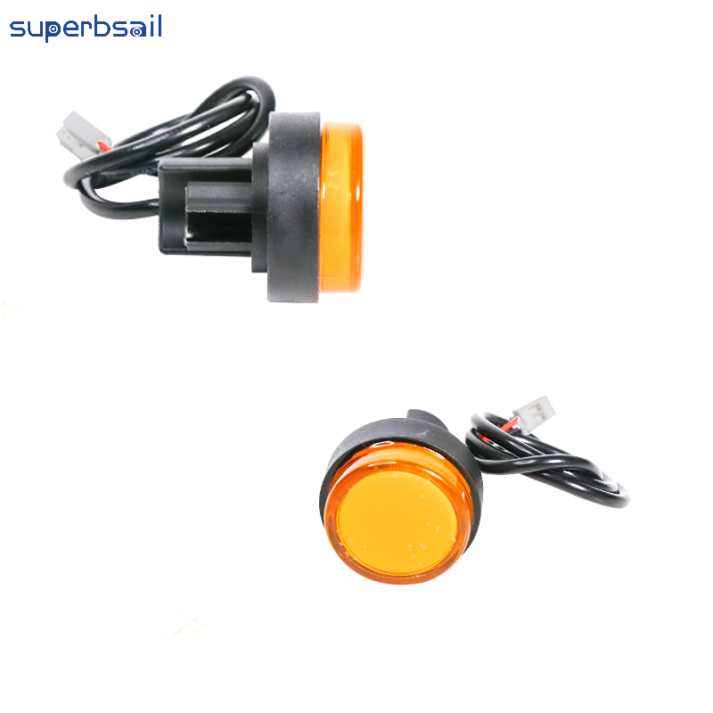 Right Turn Signal for Kukirin A1 Scooter Spare Part Scooter Bright Light Electric Scooter Turn signal Light-XY-KRA1016A1 4