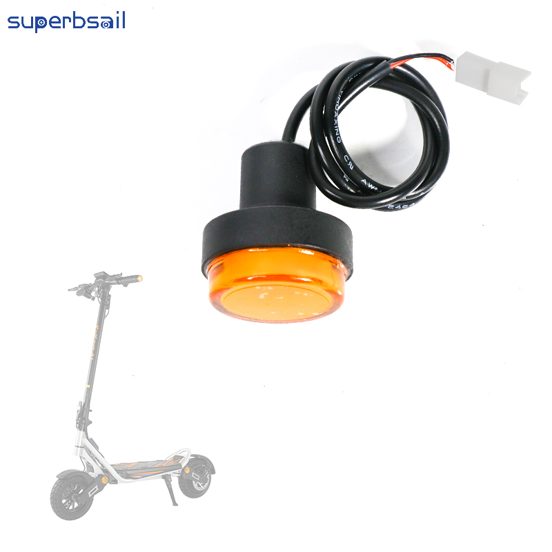Left Turn Signal for Kukirin A1 E Scooter Parts Escooter Signal Lights Turn Signal Light for E Scooter-XY-KRA1014A1 2