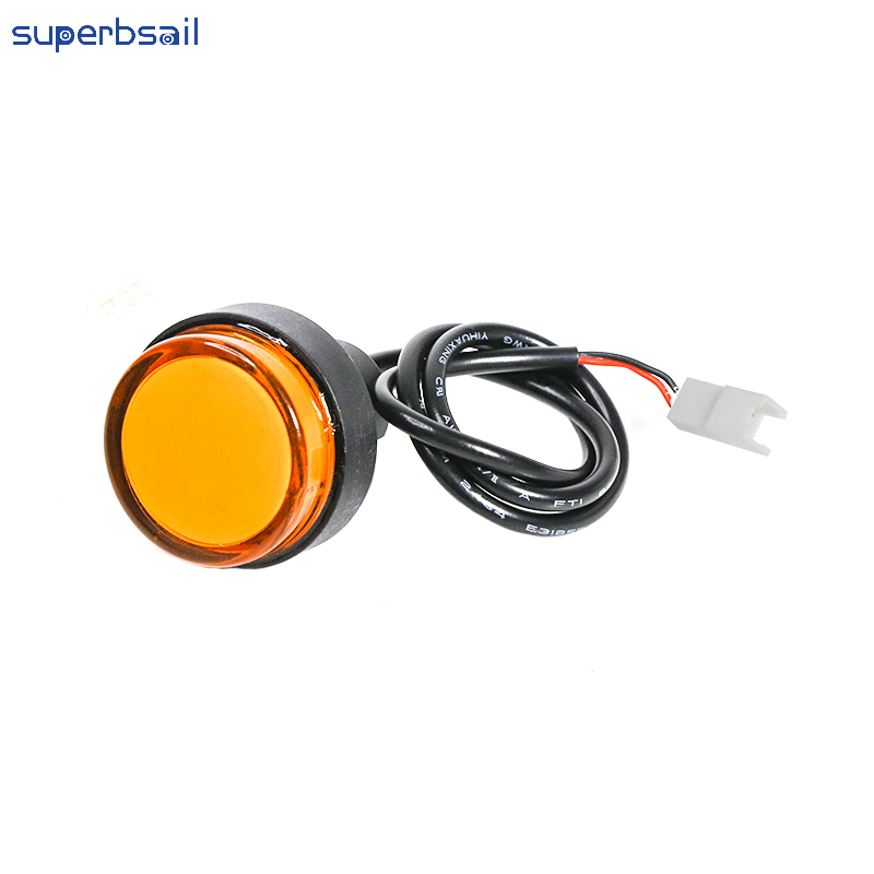 Left Turn Signal for Kukirin A1 E Scooter Parts Escooter Signal Lights Turn Signal Light for E Scooter-XY-KRA1014A1 3