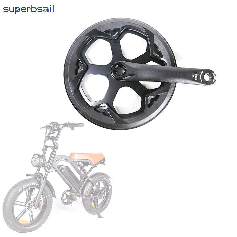 Cranck Set for V20 Bike Accessories Repair Electric Bike Conversion Kit Crank Tool for Bike-V20EB-23 2