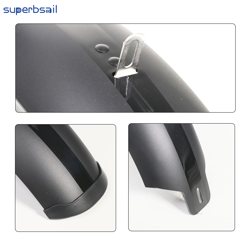 Front+Rear Fender for OUXI V8 Electric Bike Accessories Replace Electric Bike Part Fender Fat Bike Mudguards-OXV8-25 5