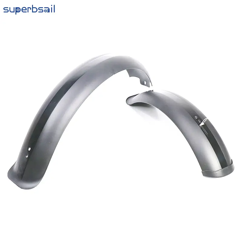 Front+Rear Fender for OUXI V8 Electric Bike Accessories Replace Electric Bike Part Fender Fat Bike Mudguards-OXV8-25 1