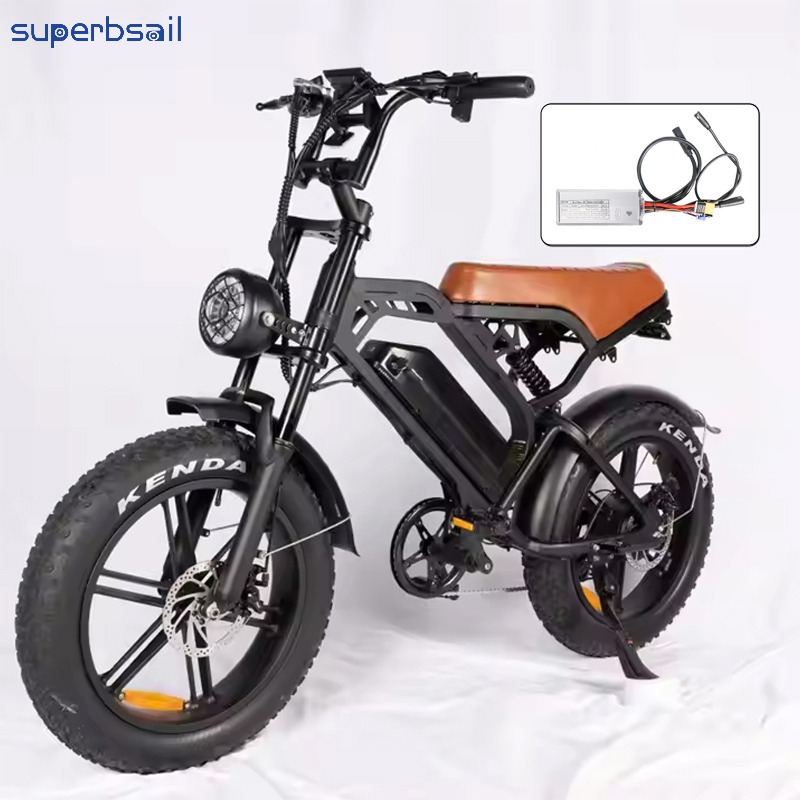 Controller 45 km/u Rode Motorkabel voor V20 E-bike Motorcontroller Vervangende E-bike Accessoires E-bike Controller-V20EB-01B1 2