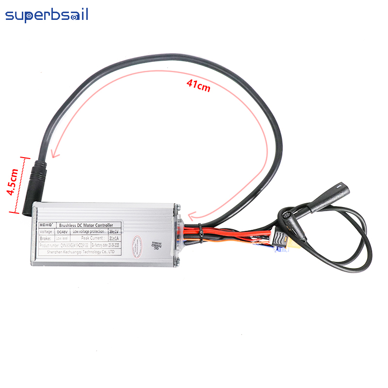 Controller 45 km/u Rode Motorkabel voor V20 E-bike Motorcontroller Vervangende E-bike Accessoires E-bike Controller-V20EB-01B1 5