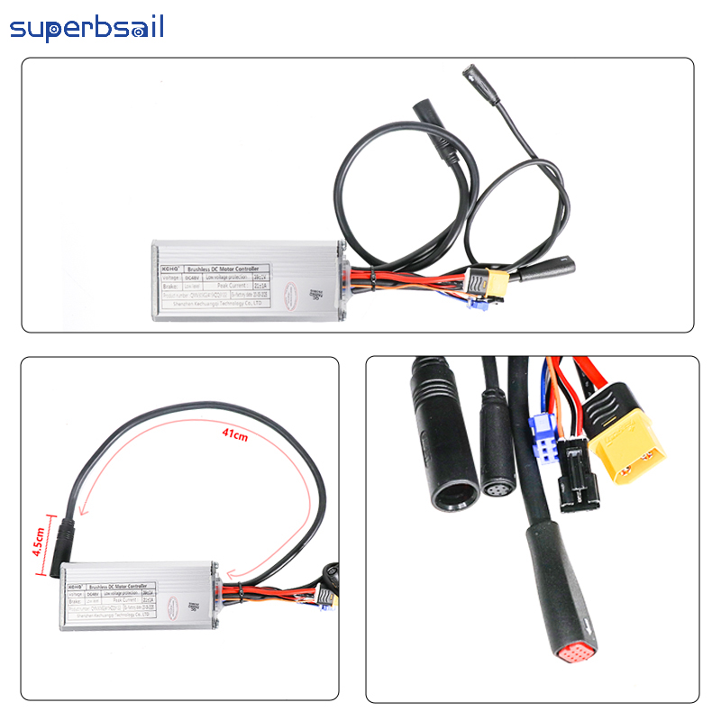 Controller 45 km/u Rode Motorkabel voor V20 E-bike Motorcontroller Vervangende E-bike Accessoires E-bike Controller-V20EB-01B1 3