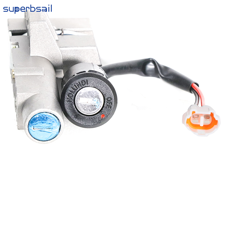 Låsesæt til Surround Light Bee Dirt Bike Dele Reparation Elcykel Konverteringssæt Cykellås med nøgle til udskiftning-EMOS-20 4