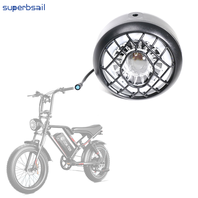 Přední světlo pro OOK-TEK S8, sada na opravu dílů pro elektrické kolo, LED světlomet na kolo pro výměnu - OOK-S802 2