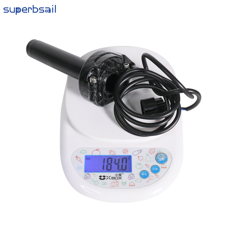 Carbon Fiber Throttle for Surroun Light Bee Electric Dirt Bike Kit Dirt Bike Accessories Electric Bike Throttle-EMOS-05B1 5