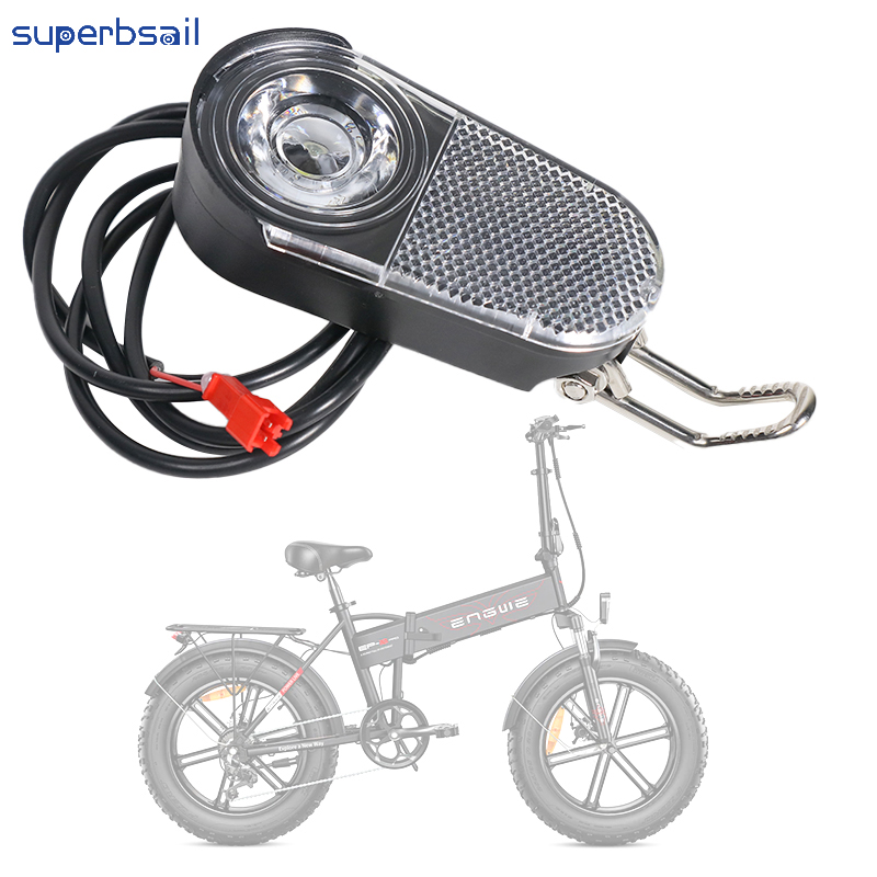 Wholesale Front Light for Engwe EP-2 Pro/Engine X Electric Bike Accessories E Bike Kit Repair Bike Front Light-EN-EP2P2 2