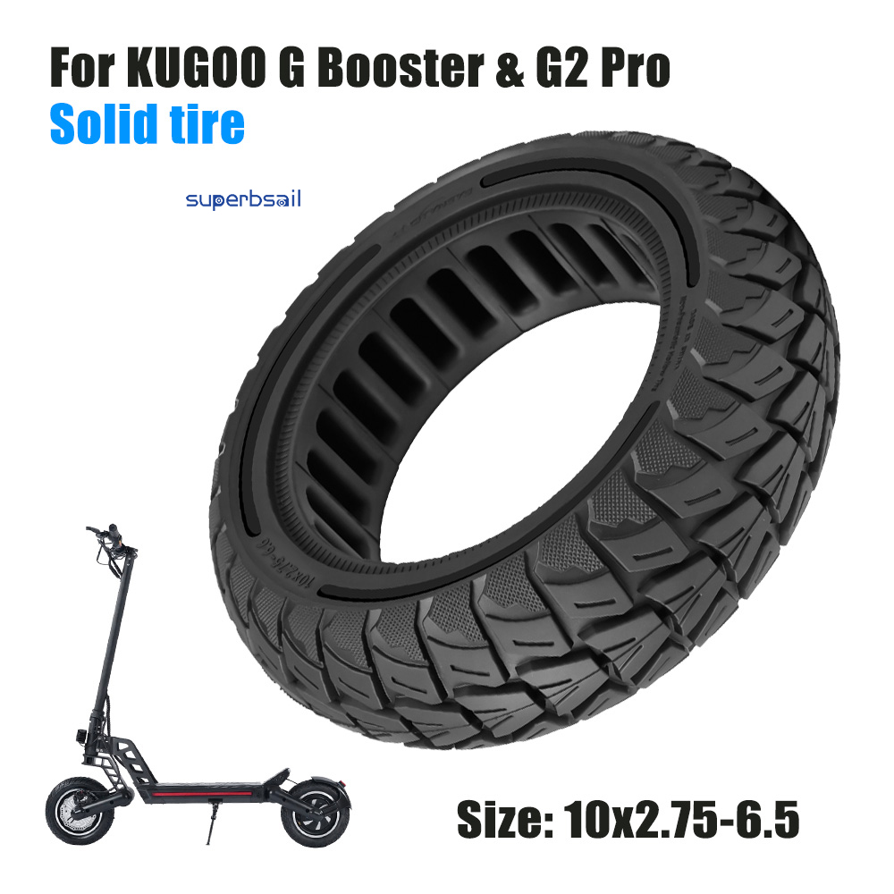 10*2.75-6.5 Solid Tire for Scooter Parts Accessories Repair E Scooter Tires 10 Inch Scooter Tire Replacement-L-34M1 3