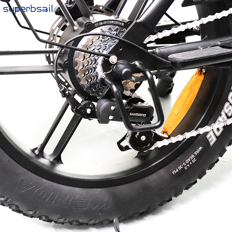 E Bicycle Rear Derailleur for QMwheel V20 Fatbike Ebike Part Shi Mano Rear Derailleur Replacement Accessories-V20EB-28 3