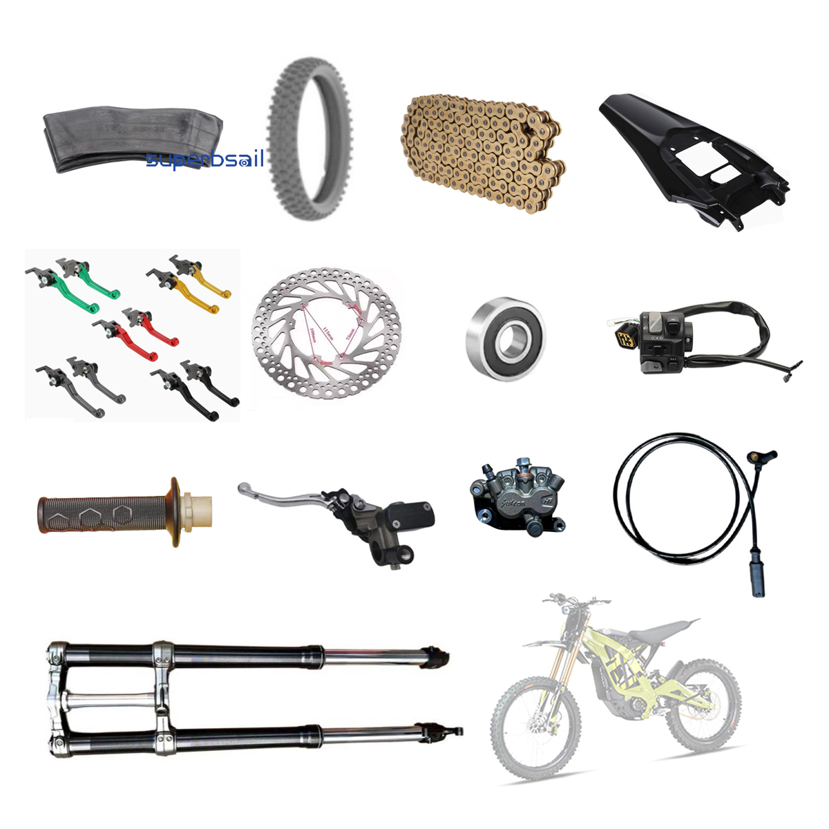 Surround Light Bee Electric Bicycle Part Dirt Bike Accessories Light Bee Dirt Bike Parts Bike Repair Kit-Surround Parts1 3