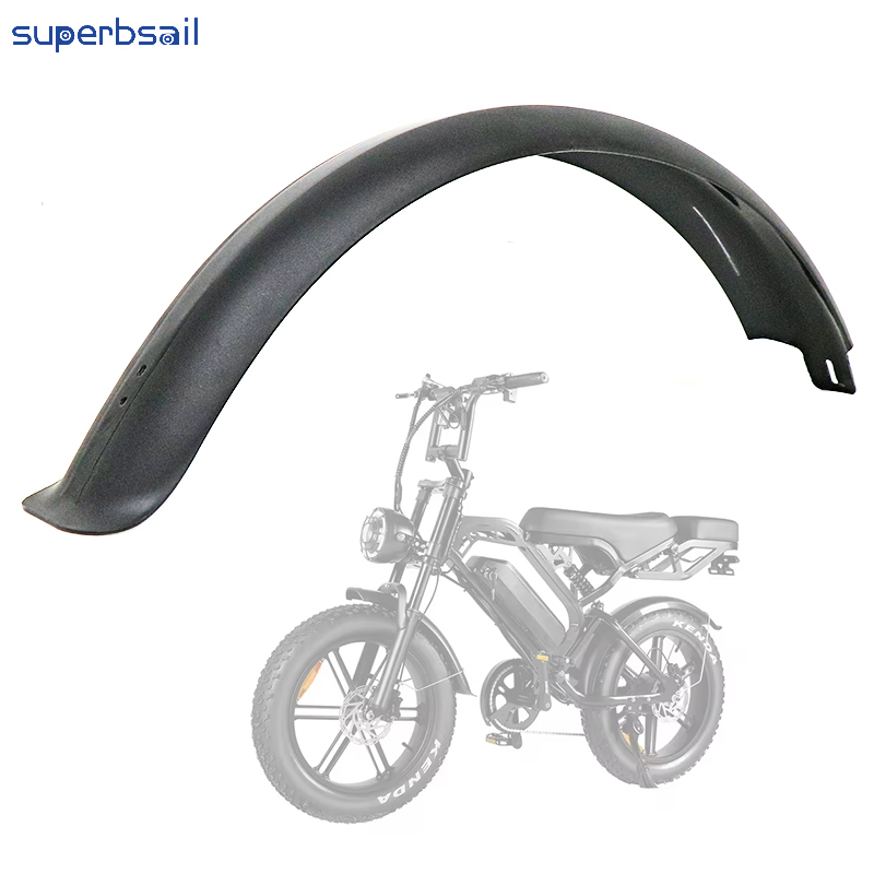 20x4.0 Inch Fender for QMwheel V20 E Bike Fat Bicycle Mudguard Parts V20/V20 Pro Wheel Cover Rear Fender-V20EB-31 2