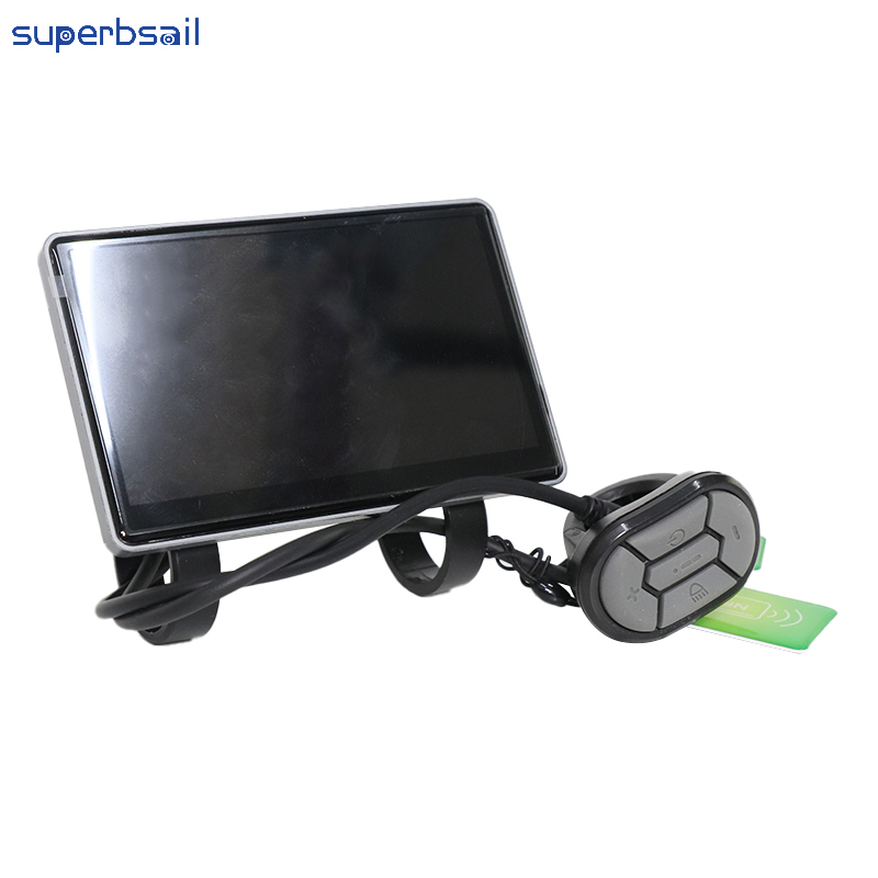 OUXI V8 Fatbike LCD Display V5.0 EU Version NFC Speed 25km/h Bike Dashboard E-Bike Parts Accessories for V8-OXV8-03H1 4