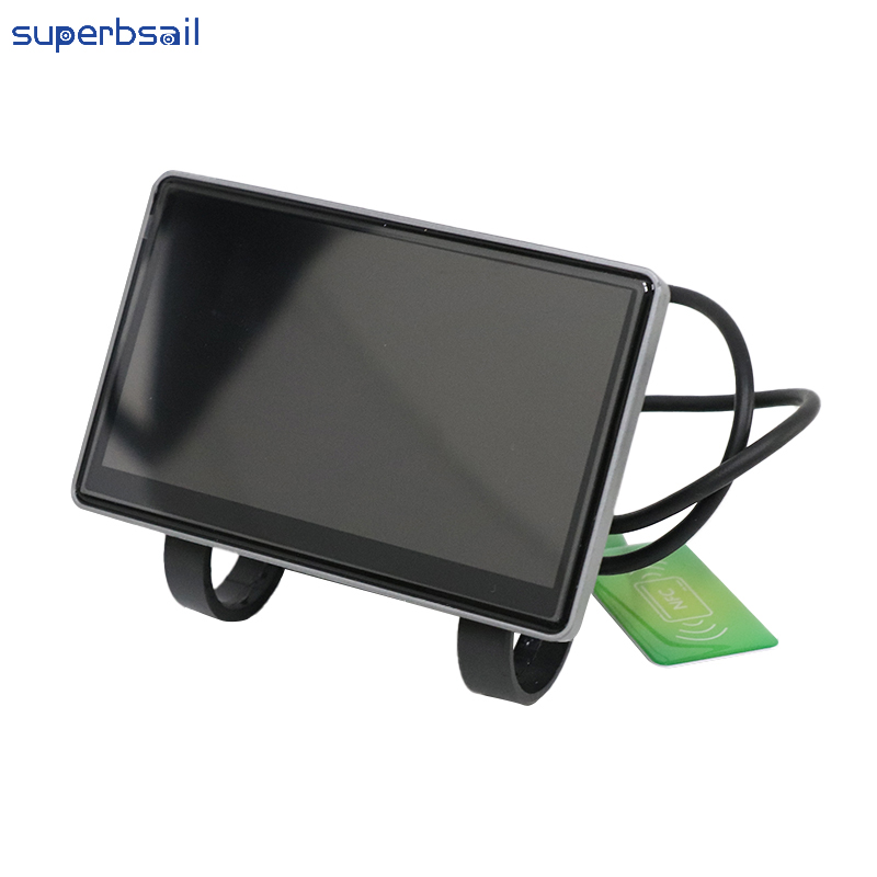 OUXI V8 Fatbike LCD Display V5.0 EU Version NFC Speed 25km/h Bike Dashboard E-Bike Parts Accessories for V8-OXV8-03H1 5