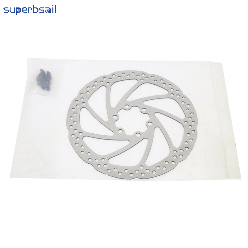 Bike Disc Brake Rotor with 6 Bolts for OUXI V8 Fat Tire Bike Mountain Bike Brake Disc 160mm for V8 Fat Ebike-OXV8-17A1 6