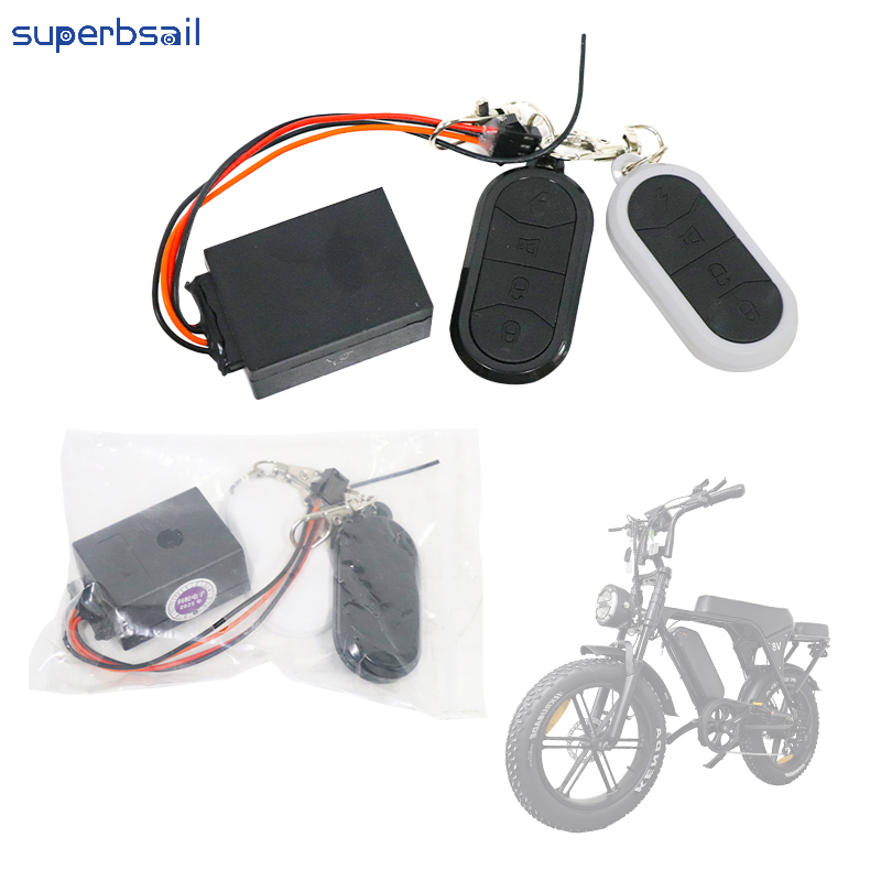 OUXI V8 Electric Bicycle Alarm Remote Control Anti Theft E-bike Replace Accessories Alarm for OUXI V8 Fat Ebike-OXV8-38 2
