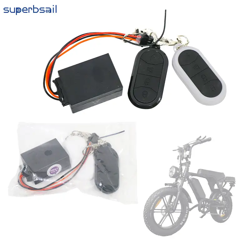 OUXI V8 Electric Bicycle Alarm Remote Control Anti Theft E-bike Replace Accessories Alarm for OUXI V8 Fat Ebike-OXV8-38 1