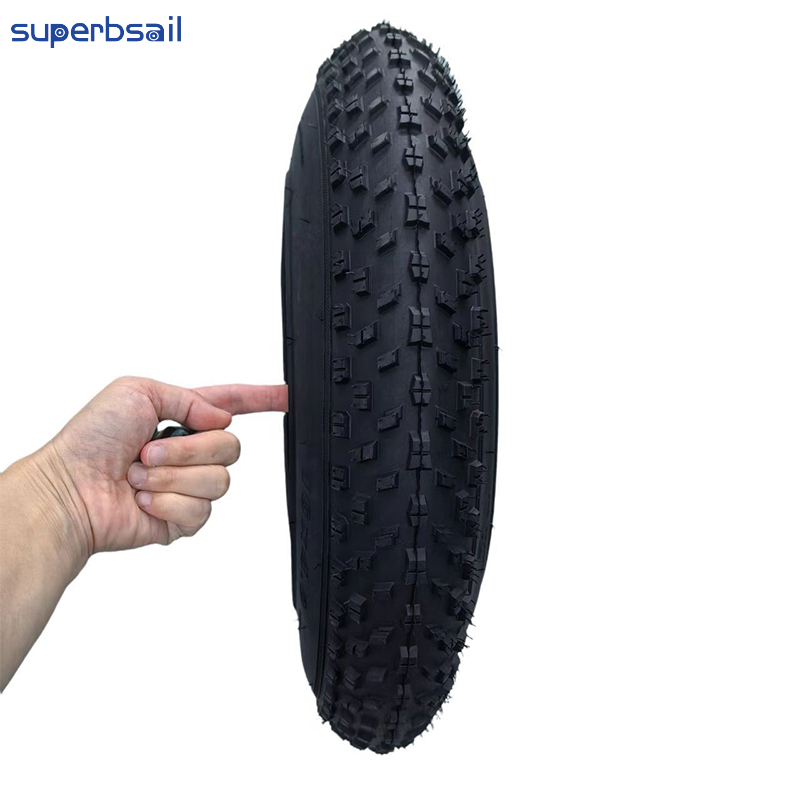 16*4.0 Outer Tire and Inner Tube Fat Ebike Replacement Parts Electric Bicycle Repair Accessories Bicycle Tires-G-27 3