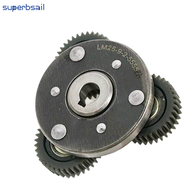 Electric Bike Spare Parts 250W Ebike Motor Hub Nylon Gear 37T Planetary Gear With GT 250W Motor Clutch for V8-OXV8-44C1 3