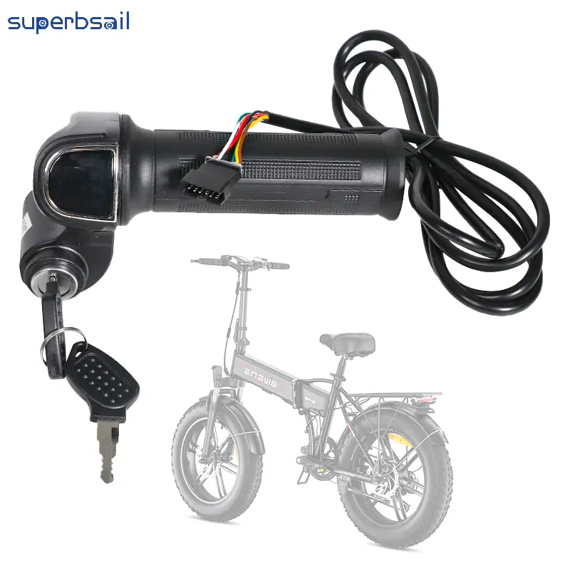 Twist Throttle for Engwe T14 Electric Bike Accessories Electric Bike Throttle Handle Electric Bicycle Part-EN-T1402 1
