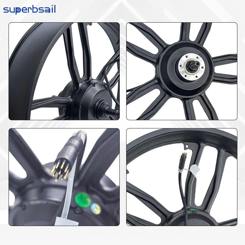 20 Inch E Bicycle Motor Wheel 48V 250W for OUXI V8 Motorized Bicycle Parts Replace Bike Accessories Motorcycle-OXV8-27C1 4