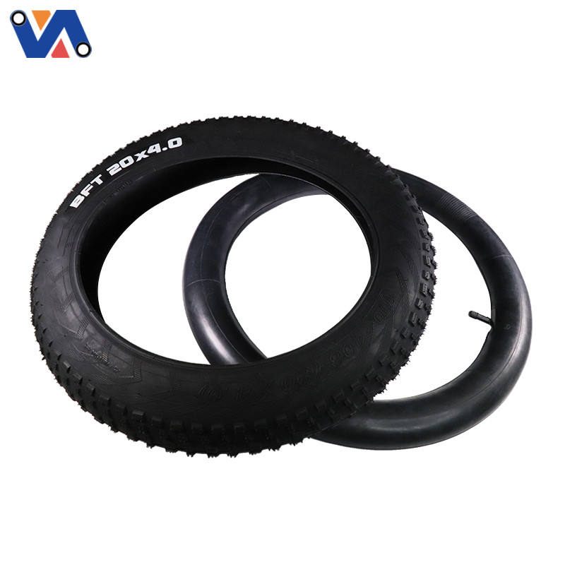 EU Stock 20*4.0 MBT Fat Tire Bike Outer Tire Bicycle Inner Tube for Electric Bicycle 20x4.0 Fat Tire Bike Accessories1 4