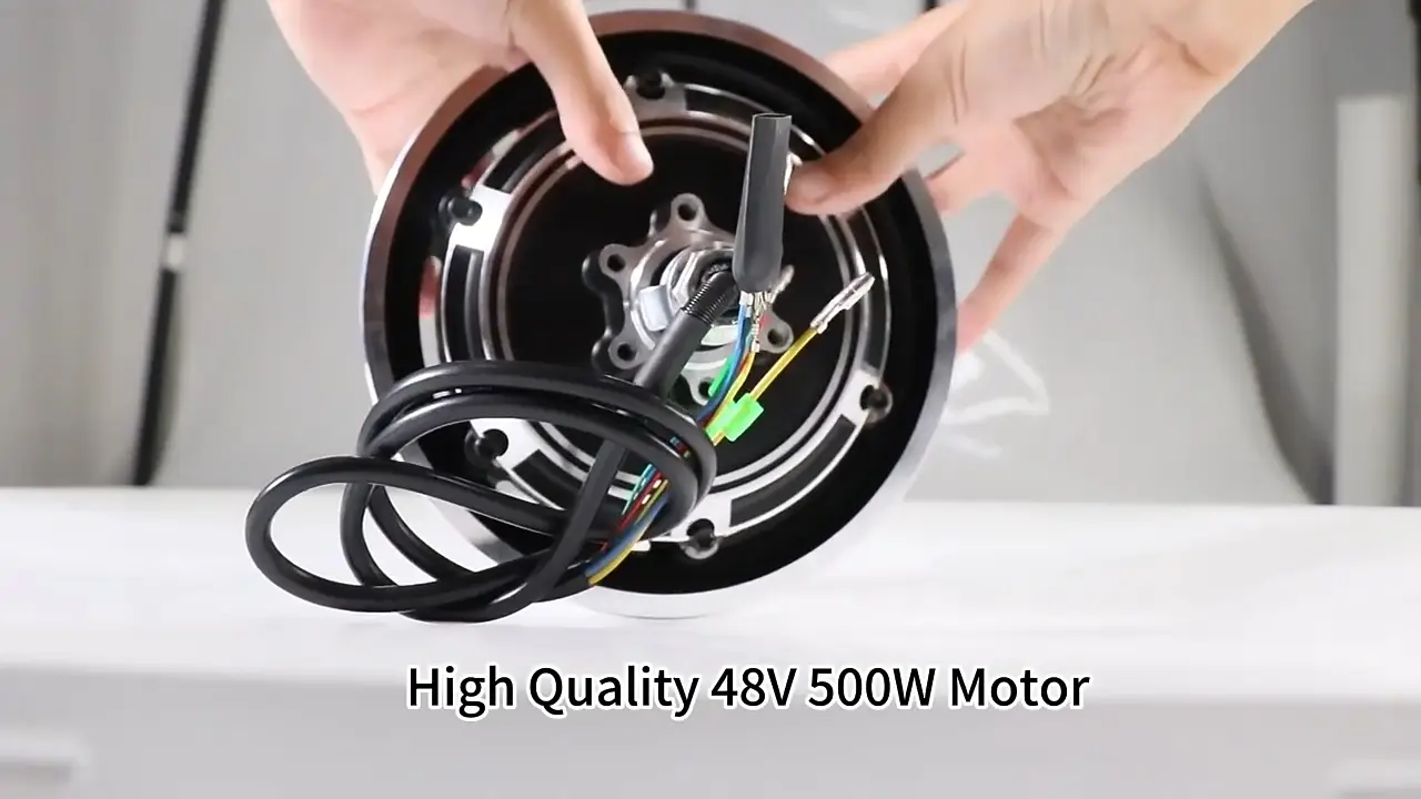 48V 500W Kugoo Kukirin M4 M4 Pro Electric Scooter Rear Wheel Motor 10 Inch Engine Parts1 1