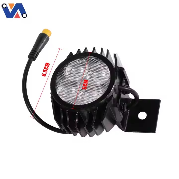 5W Front Headlight for Kukirin G2 Prokugoo KuKirin G2 MAX Electric Scooter Front Light Spare Parts1 2