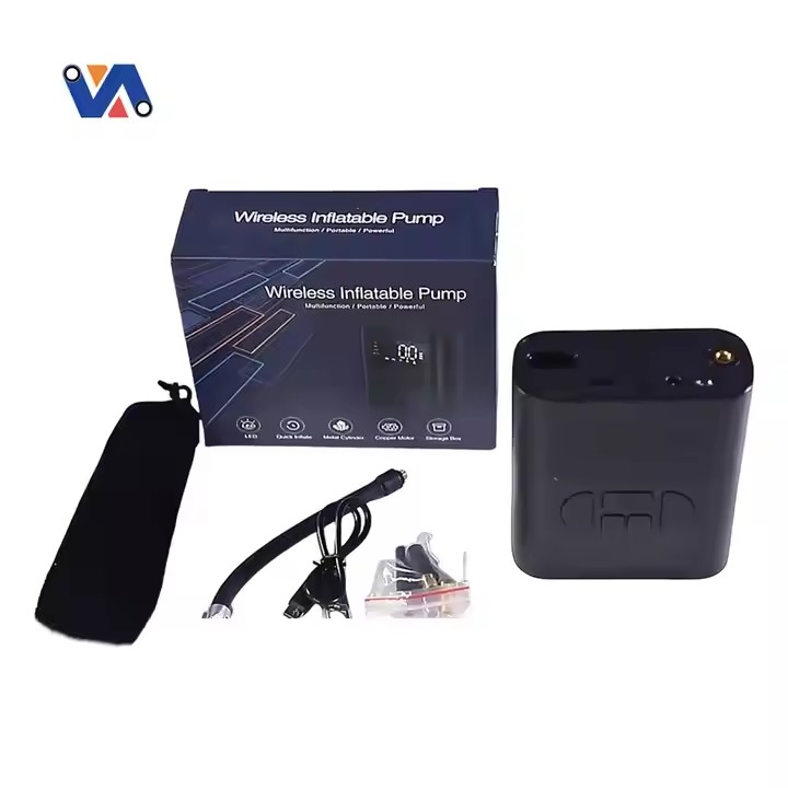 Intelligent Mountain Bike Motorcycle Hand Air Pump Balloon Inflator Machine Scooter Car Wireless Electric Pump Ai1 2