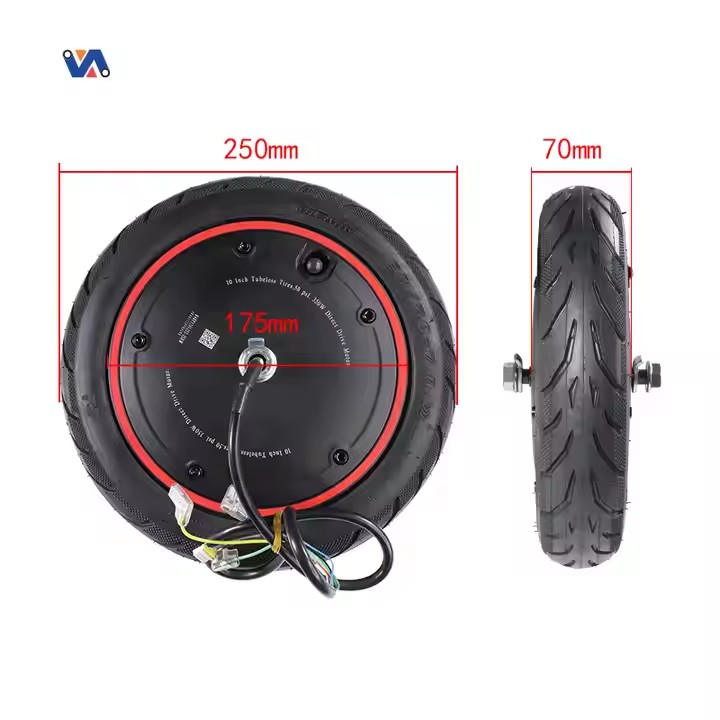 Motor with Tire for Xiaomi MI4 Pro Electric Scooter Motor Engine Accessories1 7