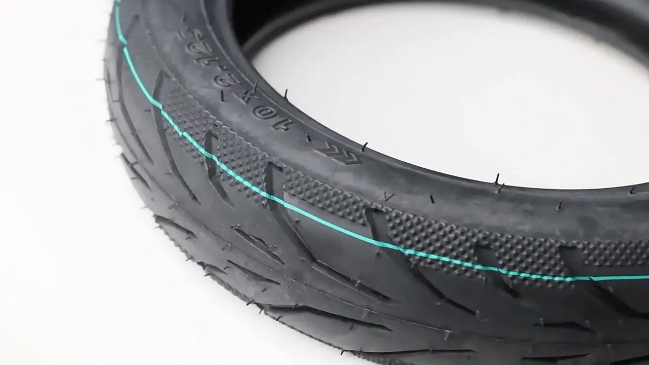 Electric Scooter Parts 10 x 2.125 Rubber Outer Tire Straight Valve Inner Tube Compatible F25/F30/F40 Scooters1 1