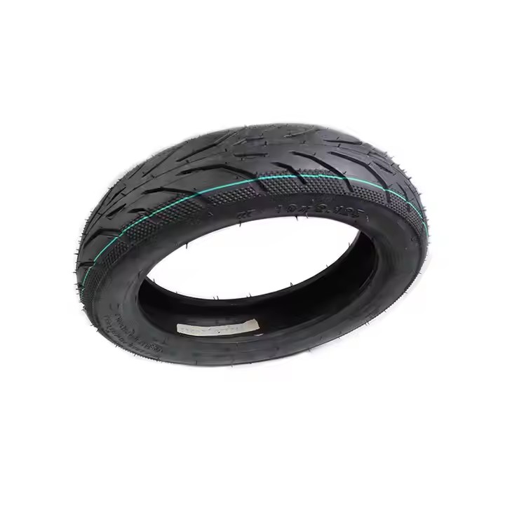 Electric Scooter Parts 10 x 2.125 Rubber Outer Tire Straight Valve Inner Tube Compatible F25/F30/F40 Scooters1 3