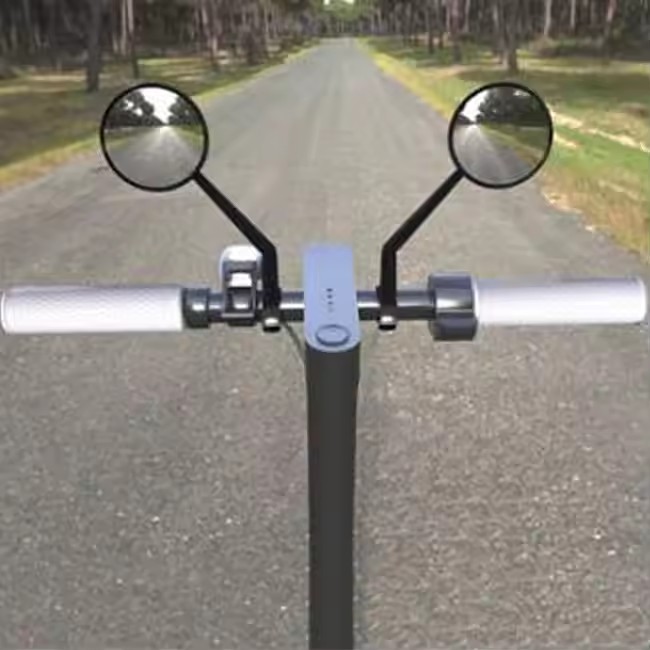2-Piece 360 Degree Rotation Rear View Mirrors Reflective Xiaomi M365 Electric Scooter Accessories E Scooter Mirror1 3