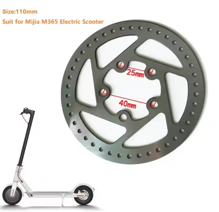 110MM Rear Wheel Scooter Disc Brake Pads Xiaomi Pro 2 Electric Scooter Friction Plates Scooter Parts for Kickscooters1 4
