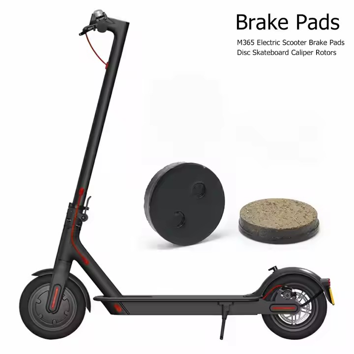 Semi-Metal 20mm Brake Pedal Pads for Xiaomi M365 Mijia Electric Scooter Friction Plates Pads Part for Scooter1 7