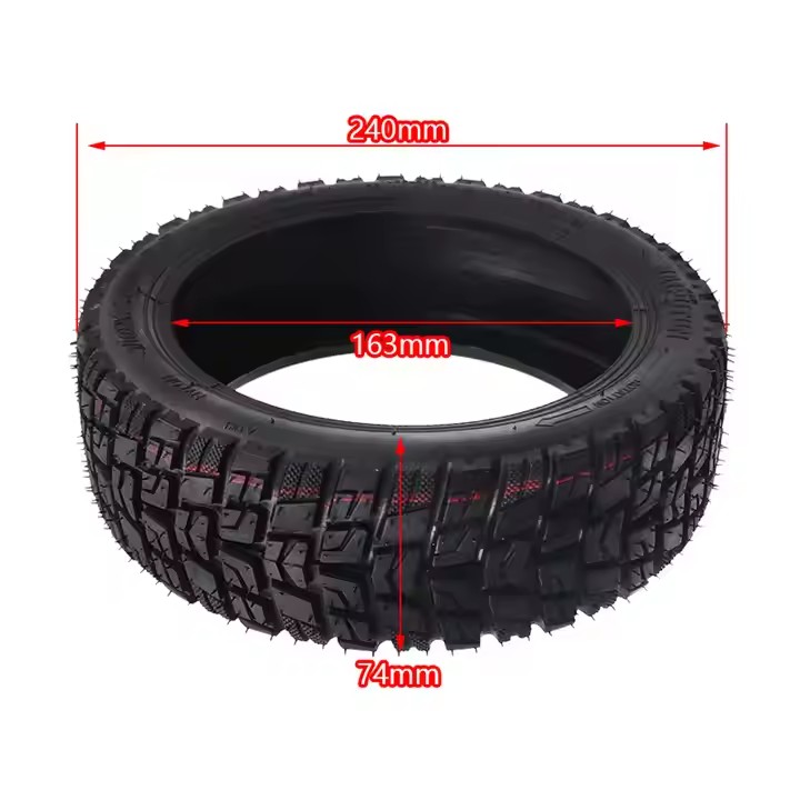 10*2.75-6.5 Off-road Tubeless Tyre Kickscooter Wheel for Kukirin G2/G3,kugoo G2 Pro/G Booster Electric Scooter1 5