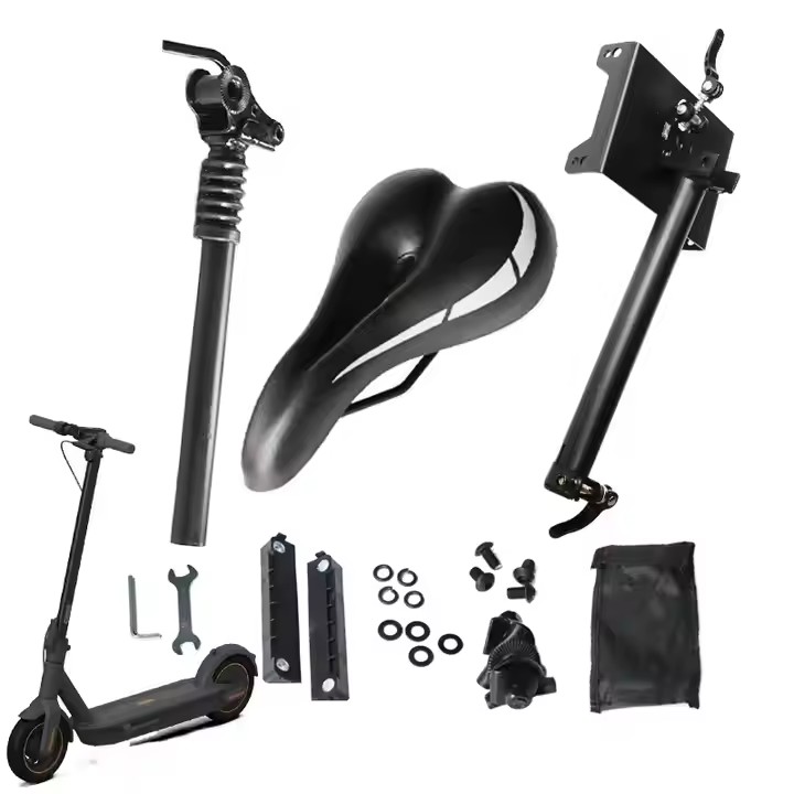 Příslušenství pro tlumení nárazů, prodloužená skládací sedla pro koloběžky Ninebot Max G301 4