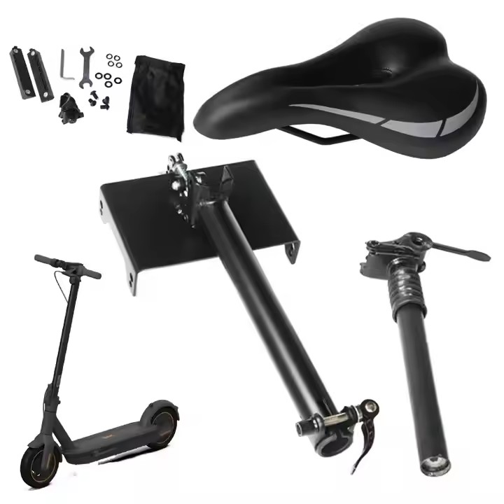 Příslušenství pro tlumení nárazů, prodloužená skládací sedla pro koloběžky Ninebot Max G301 5
