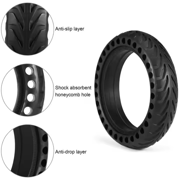 EU Warehouse Stock High Performance 8.52 Solid Tyre for Xiaomi M365PROPRO21S,Gotrax G4XrV2 Electric Scooter1 6