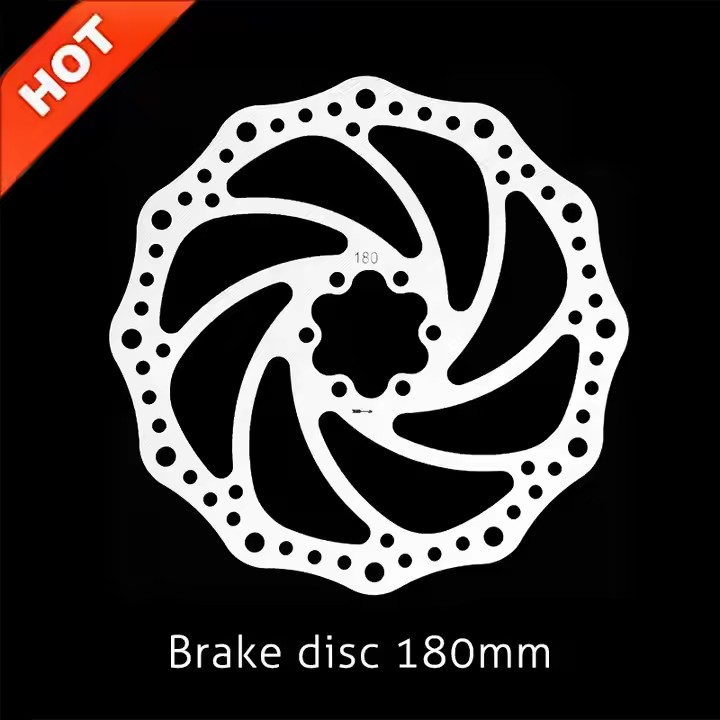 Electric Wheel Brake Disc Rotor 140mm 160mm 180mm 203mm for Scooter Bicycle Stainless Steel Brake Rotor E Bike Accessori1 4