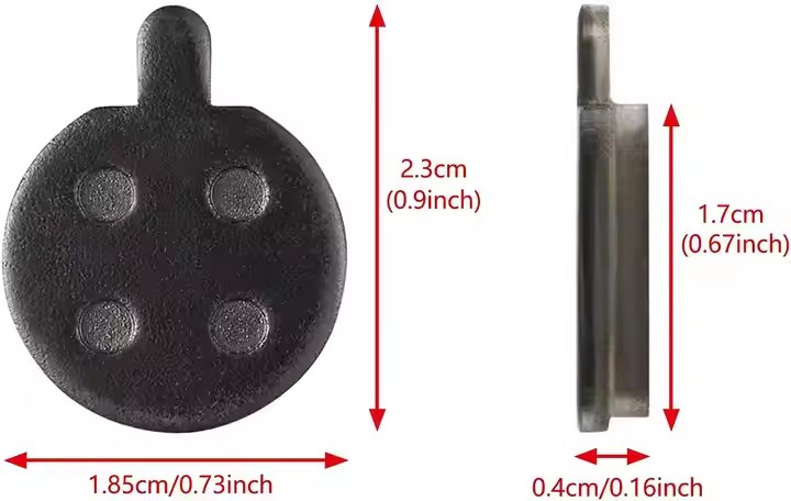 Electric Scooter Kit Rear Wheel Brake Disc Friction Plates Pads M365 Pro E-Scooter Spare Parts Compatible Pro Models1 3