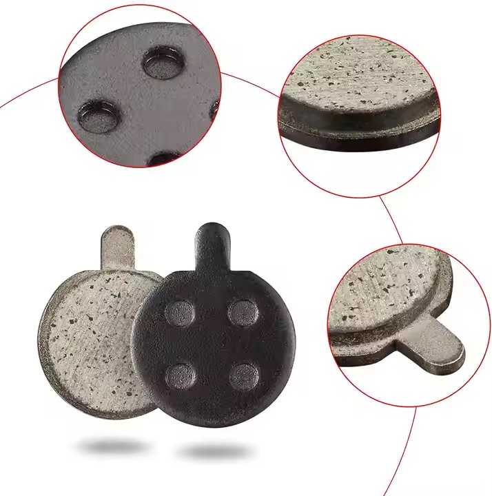 Electric Scooter Kit Rear Wheel Brake Disc Friction Plates Pads M365 Pro E-Scooter Spare Parts Compatible Pro Models1 2