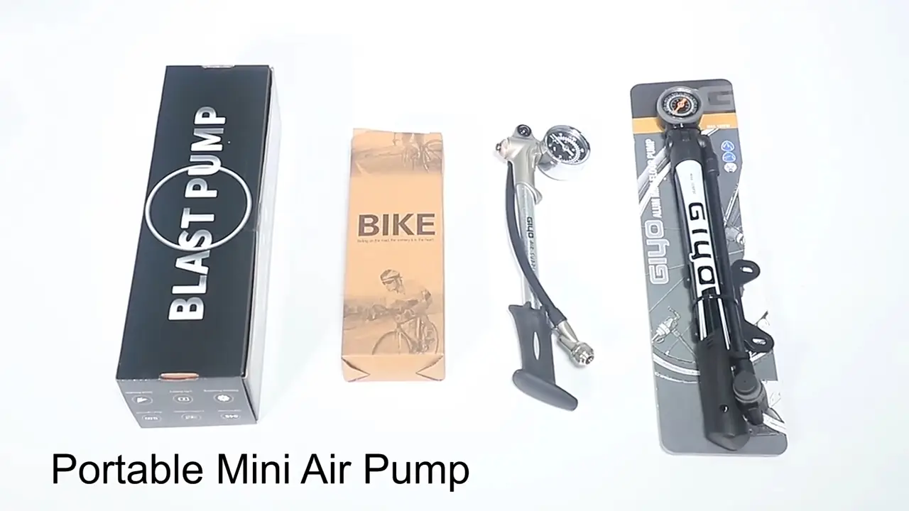 300psi MTB Shock Fork Pump Schrader Bicycle Tire Mini Air Inflator Cycling Portable Fork Rear Suspension Hand Pump1 1