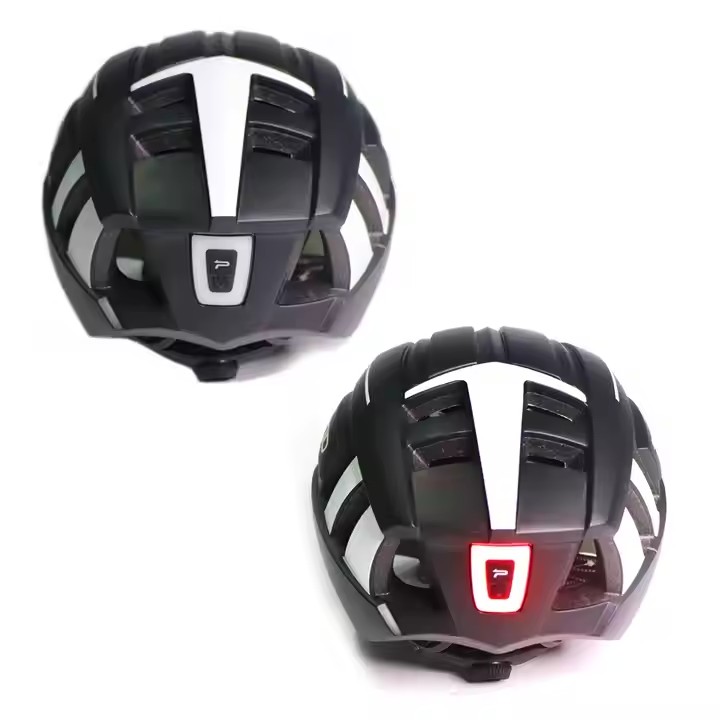PROMEND Rechargeable LED Light Intergrally-Molded Bicycle Helmet Plastic Cycling Helmet for Mountain Road Bike Sports1 6