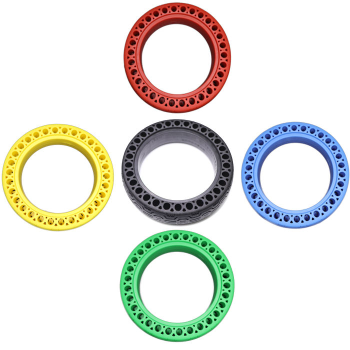 8.5inch Solid Tire Colorful Rubber Wheel for Mijia M365M365pro1SPro2 Electric Scooters Shock Absorber1 2